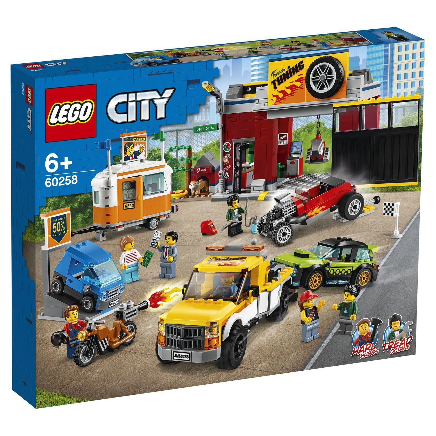 Конструктор LEGO City 60258 Тюнинг-мастерская купить в Симферополе в  интернет-магазине LEMI KIDS