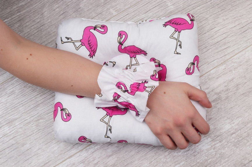 Подушка для кормления и сна AmaroBaby Baby Joy Фламинго