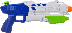 Водный пистолет с помпой Bondibon Наше Лето, РАС 21.5х46.7х7 см, синий, арт. 6611