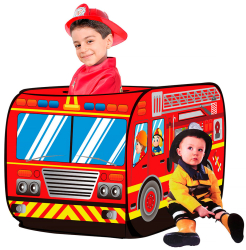 Игровой дом Pituso Пожарный фургон + 50 шаров 110х70х70 см
