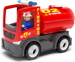 Пожарная машина с фигуркой водителя, пластмасса