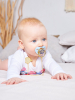 Соска Luxury Baby с короной голубой 0-6 месяцев