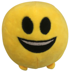 Мягкая плюшевая игрушка Эмоции улыбка 11 см