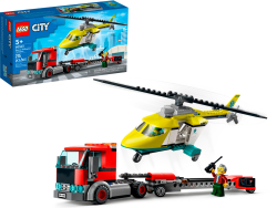 Конструктор Lego City 60343 Грузовик для спасательного вертолёта